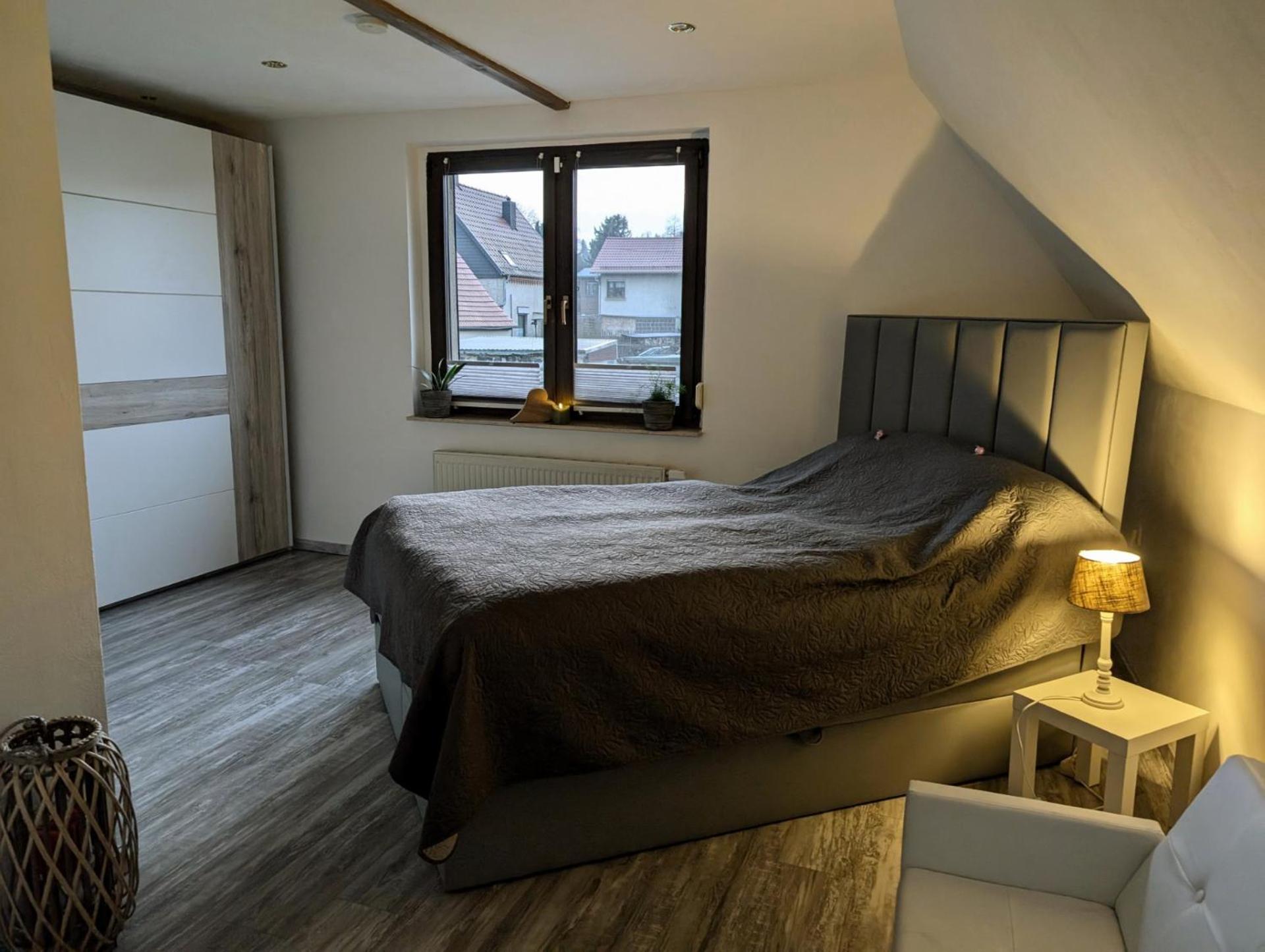 Ferienwohnung Mit Ausblick In Wimmelburg Bagian luar foto