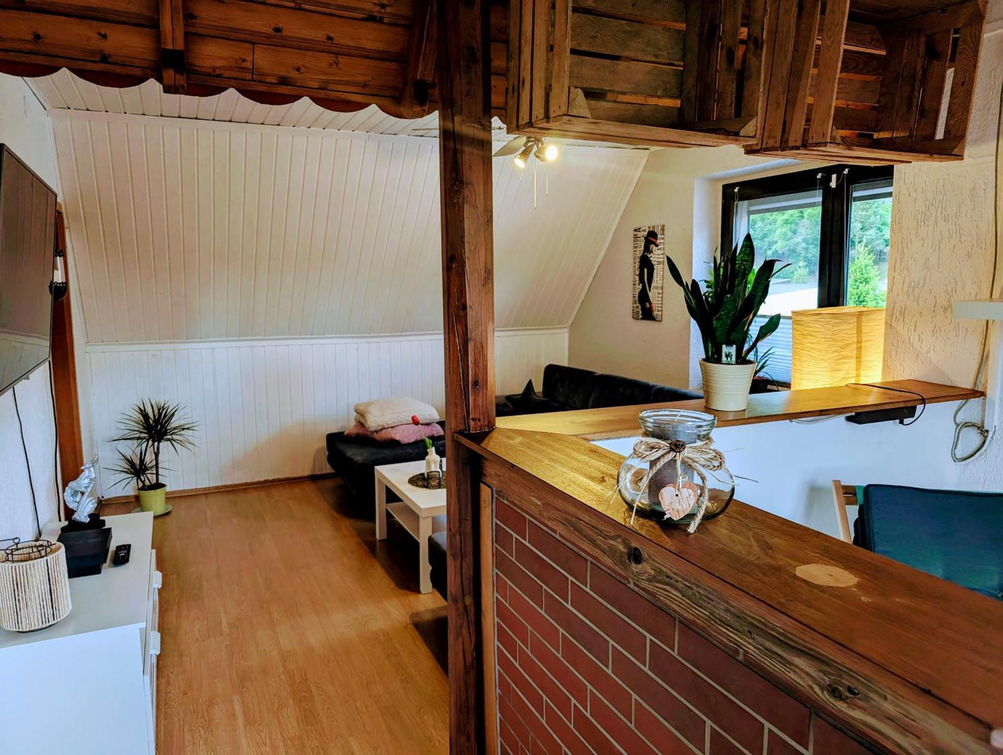 Ferienwohnung Mit Ausblick In Wimmelburg Bagian luar foto